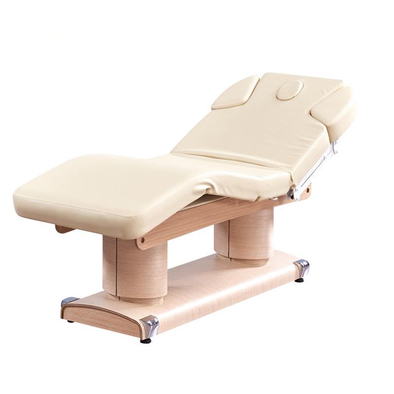 Wellness Spa With Massage - Elektryczny stół do masażu z drewnianą