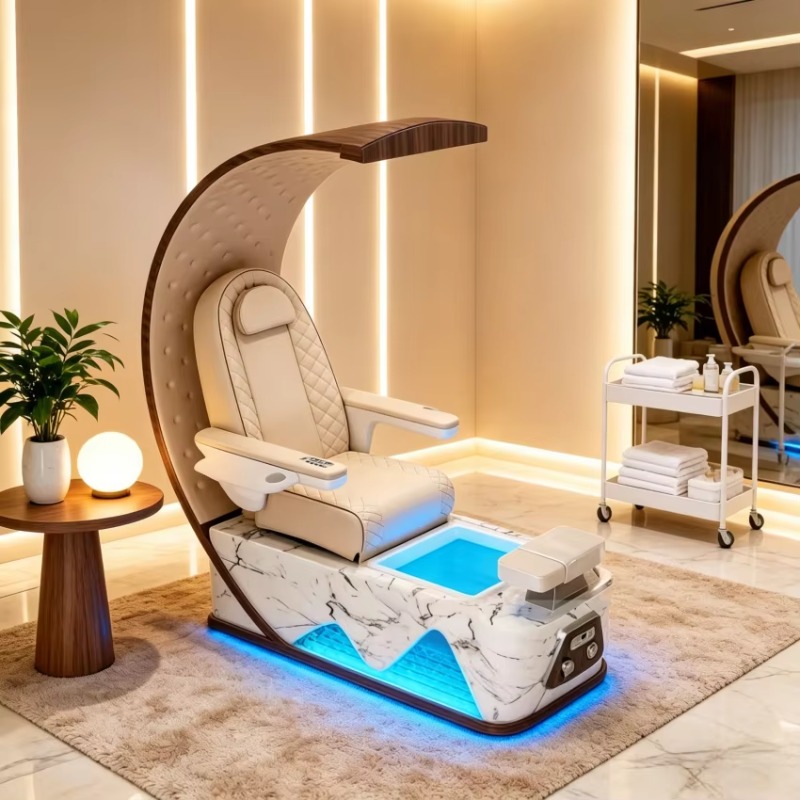 Spa Wellness Luxury - Luksusowe elektryczne krzesło do pedicure z