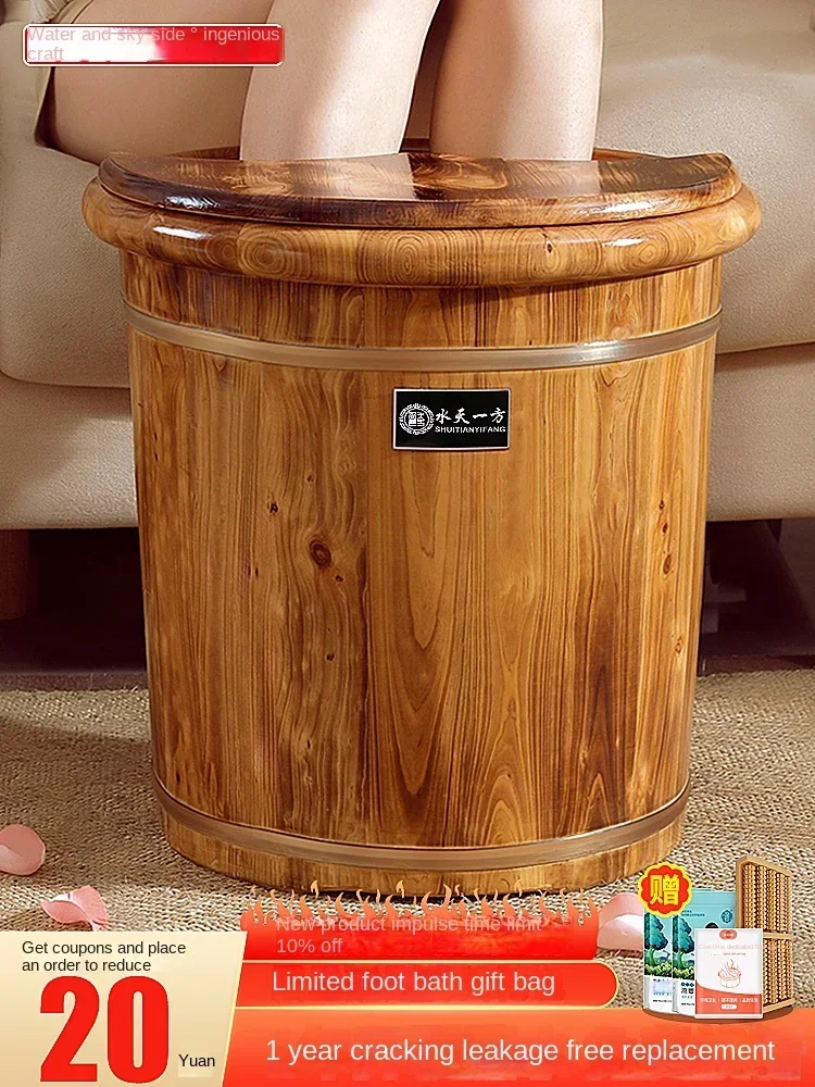 Wood Foot Spa Barrel - Fumigat – Wellness Spa With Massage recenzja i cena