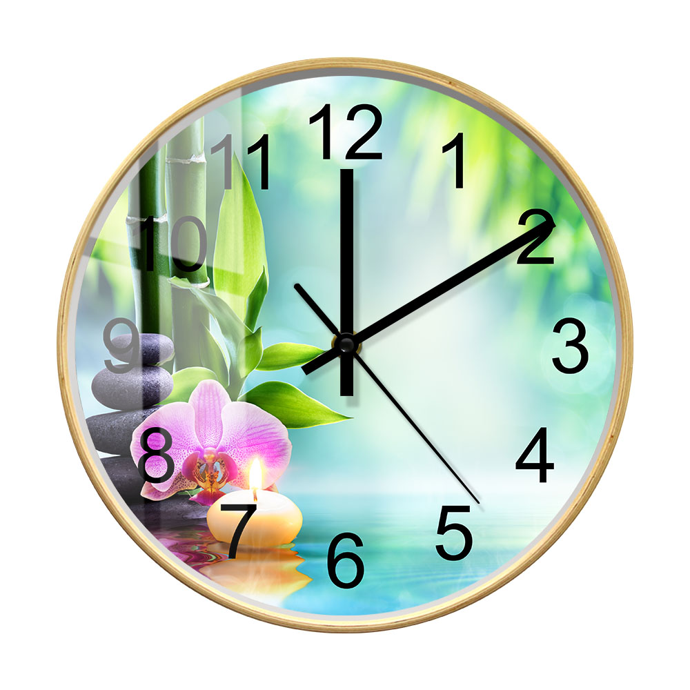 Zegar Ścienny Sage Lotus Flowe – Wellness Spa With Massage recenzja i cena