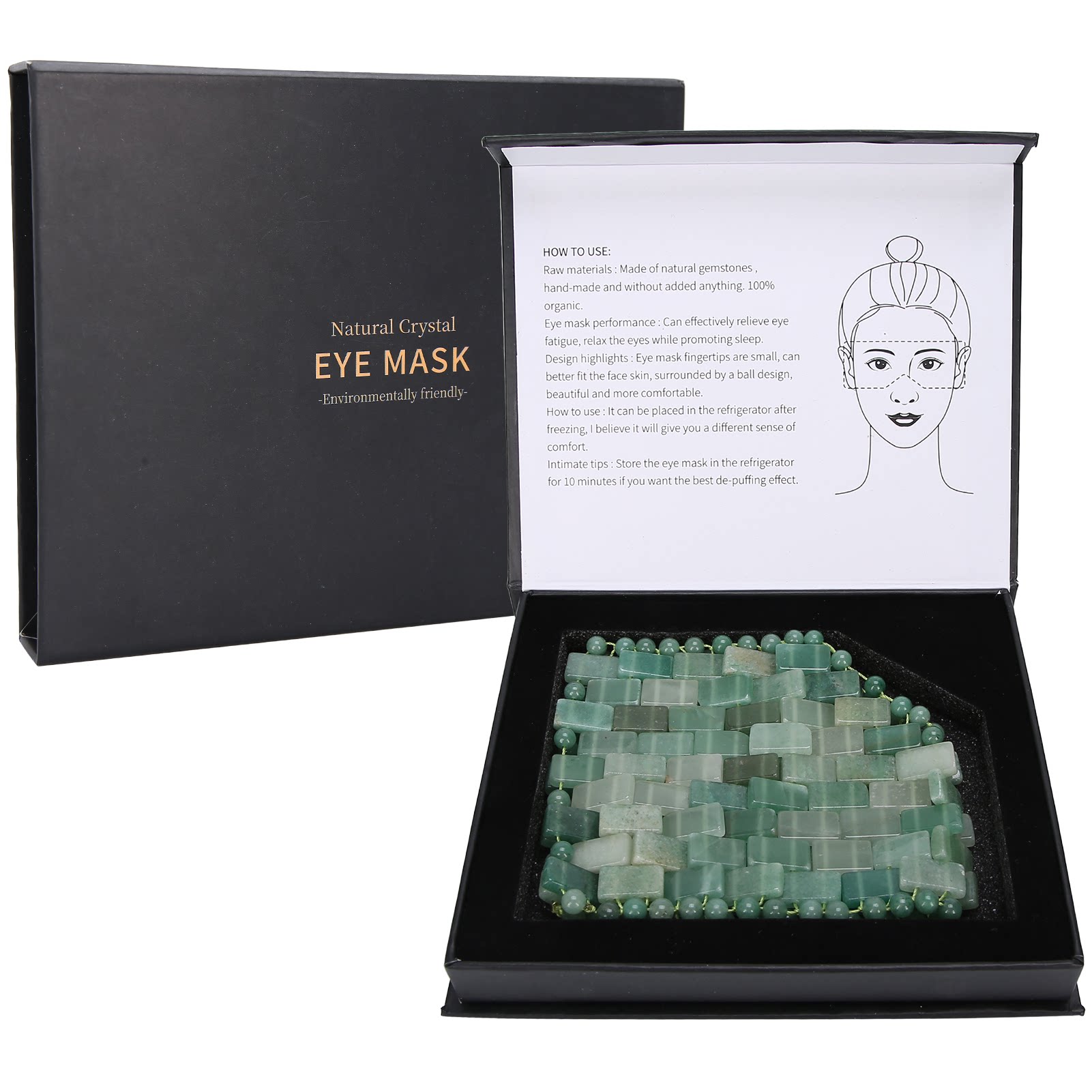 Naturalna maska na oczy z różo – Jade Roller Stone recenzja i cena