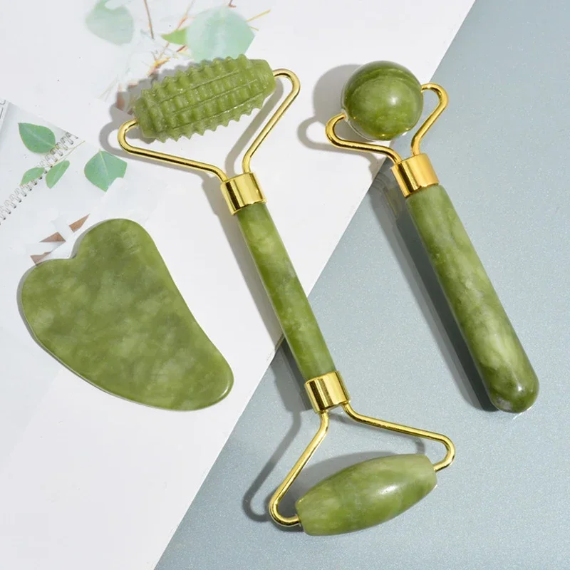 Naturalny jadeitowy roller do  – Jade Roller Stone recenzja i cena